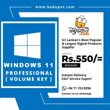 Windows 11 pro (volume key)