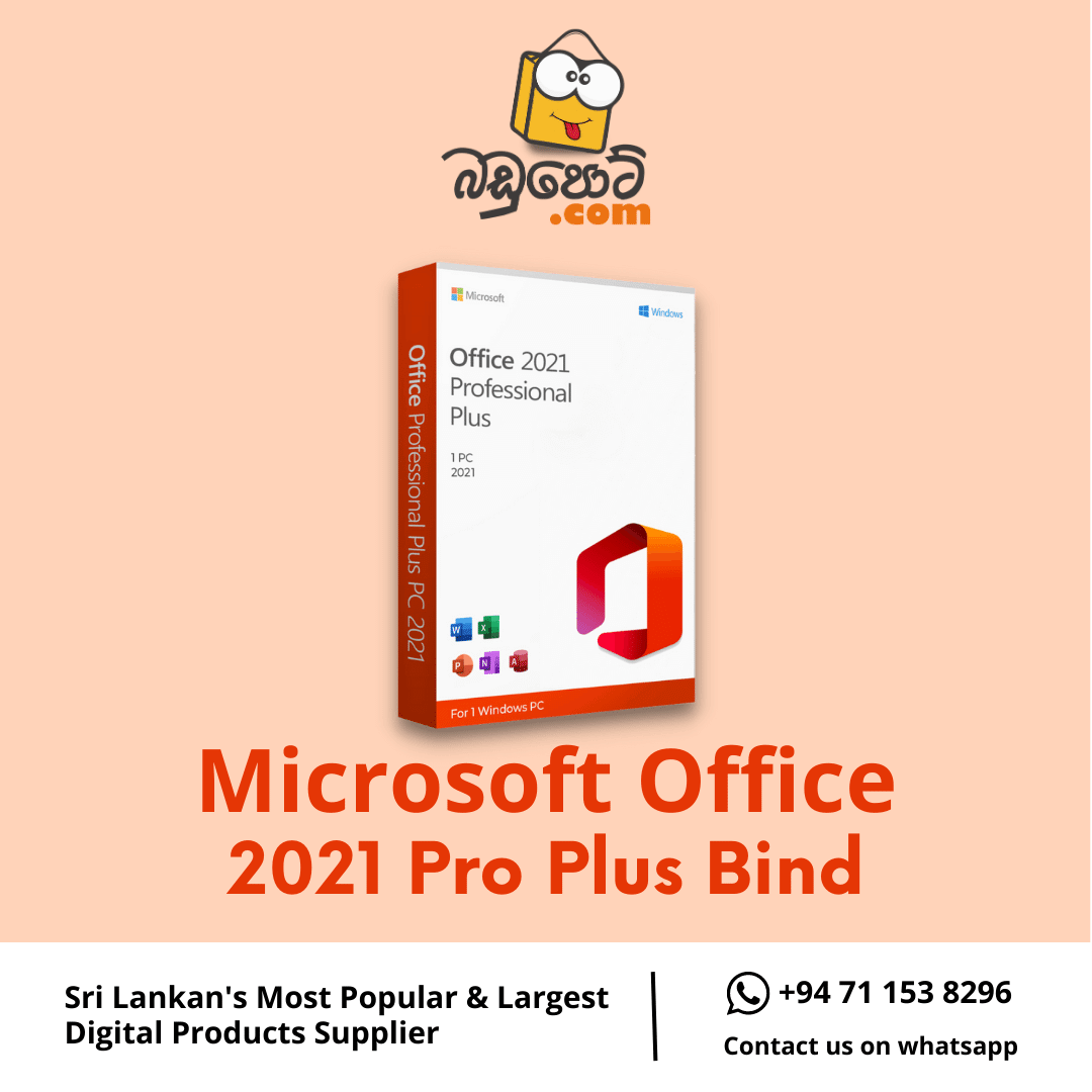 Office 2021 Pro Plus Bind [1 PC]