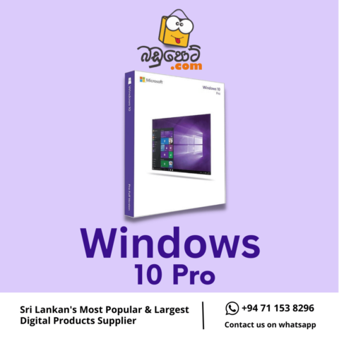 Windows 10 price in Sri Lanka