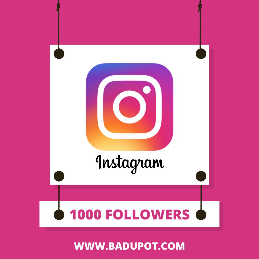 1000 Instagram Followers