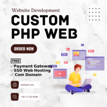Custom PHP web design company in Sri Lanka